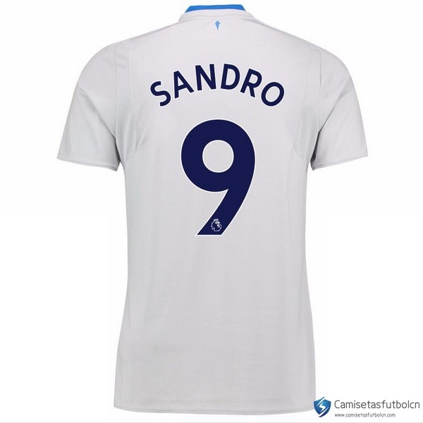 Camiseta Everton Segunda equipo Sandro 2017-18